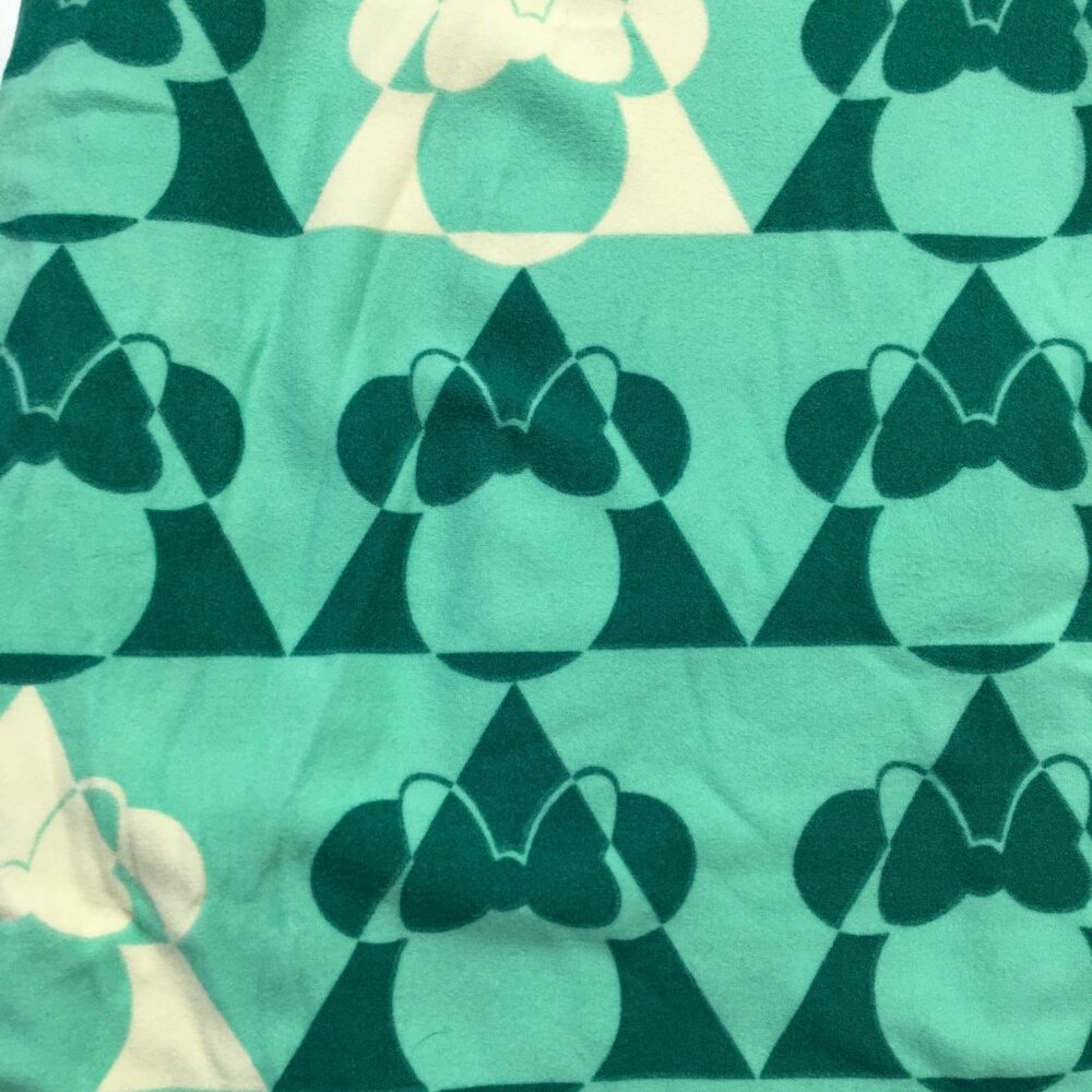 Shades of Green and Cream Lil Magic Mouse Geo print | LuLaRoe Leggings (OS)